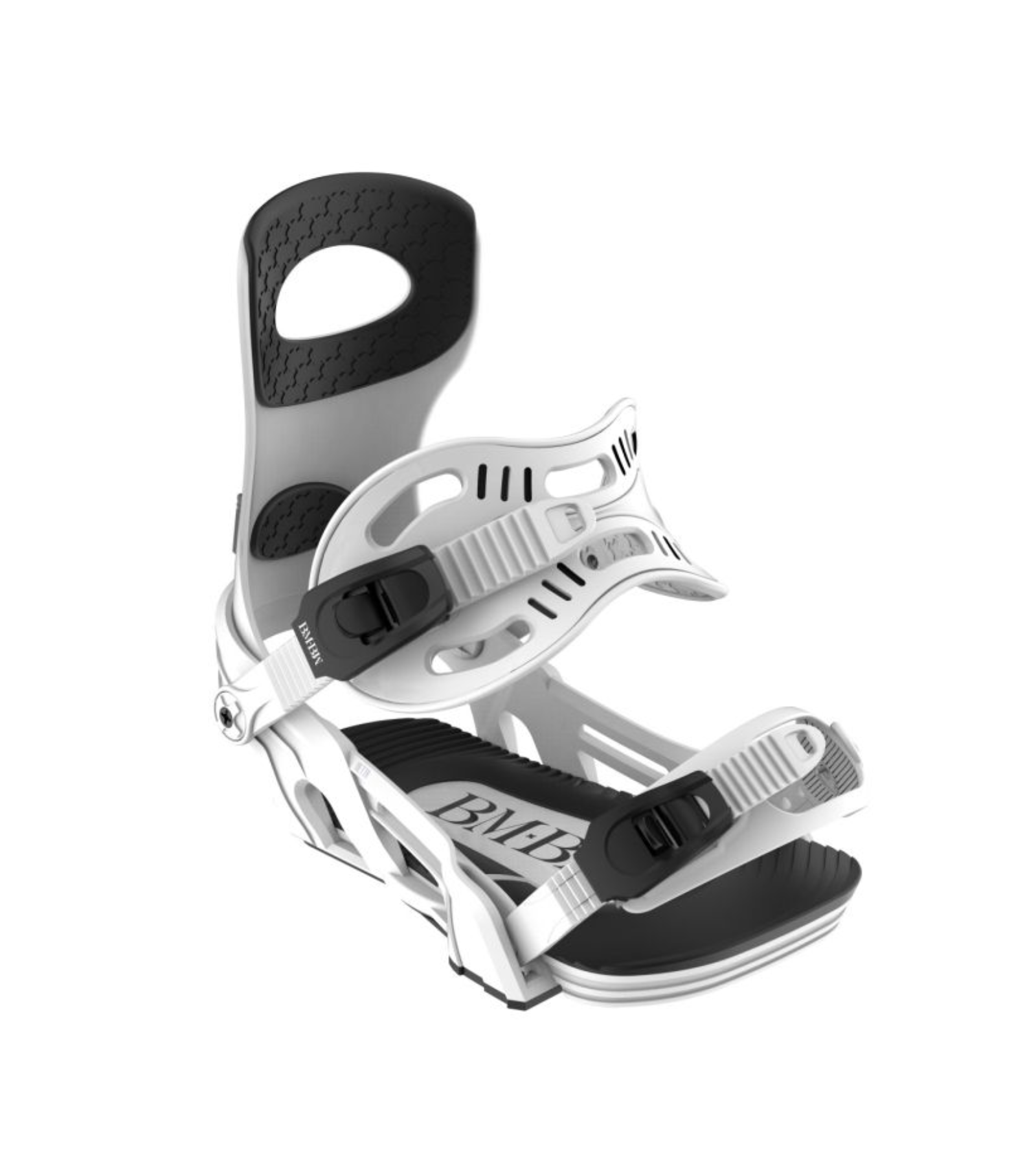 Bent Metal Bolt Men's Snowboard Bindings – All-Mountain Flex, Adjustable Highback, Forged Aluminum Buckles