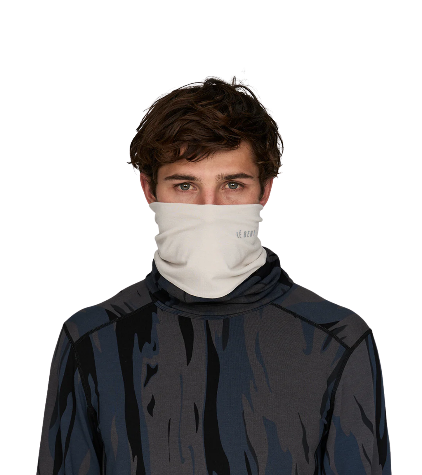 Double Up Heavyweight Grid Fleece Neck Gaiter