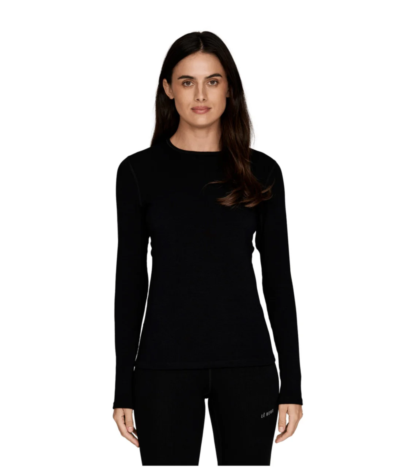Heavyweight Antarctic Grid Fleece Crew Womens