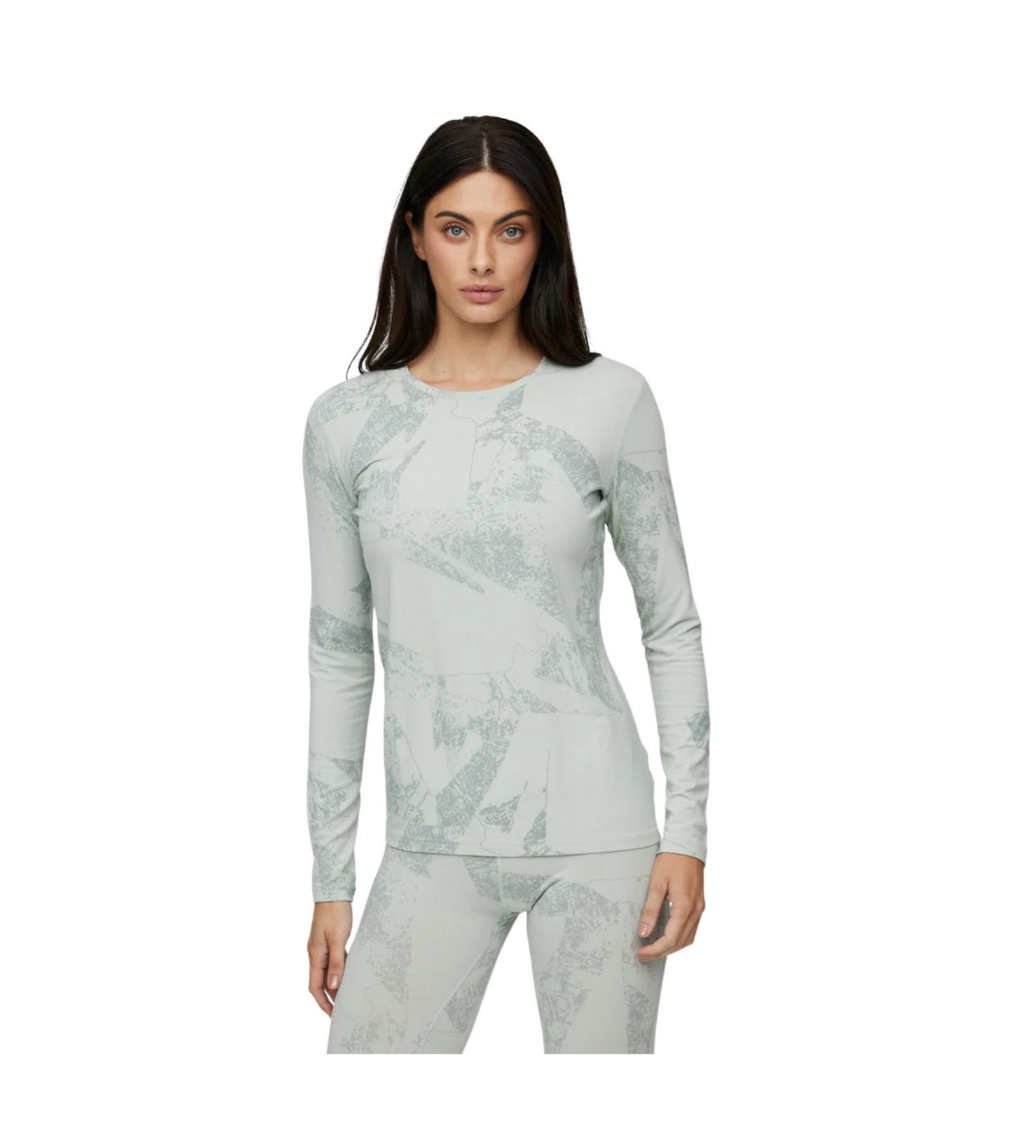 Fractal Midweight Crew Womens