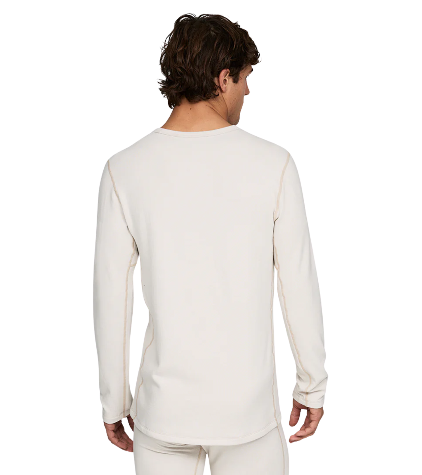 Heavyweight Antarctic Grid Fleece Crew Mens