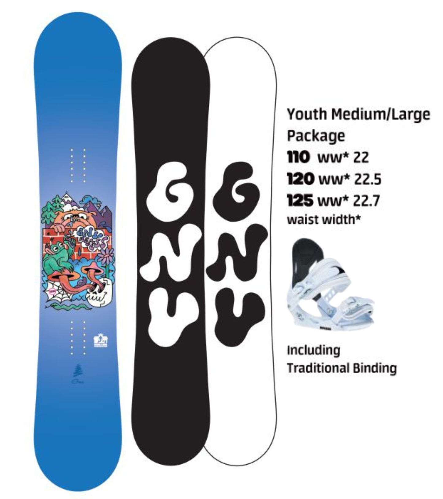 Recess Snowboard Package Grom 2027