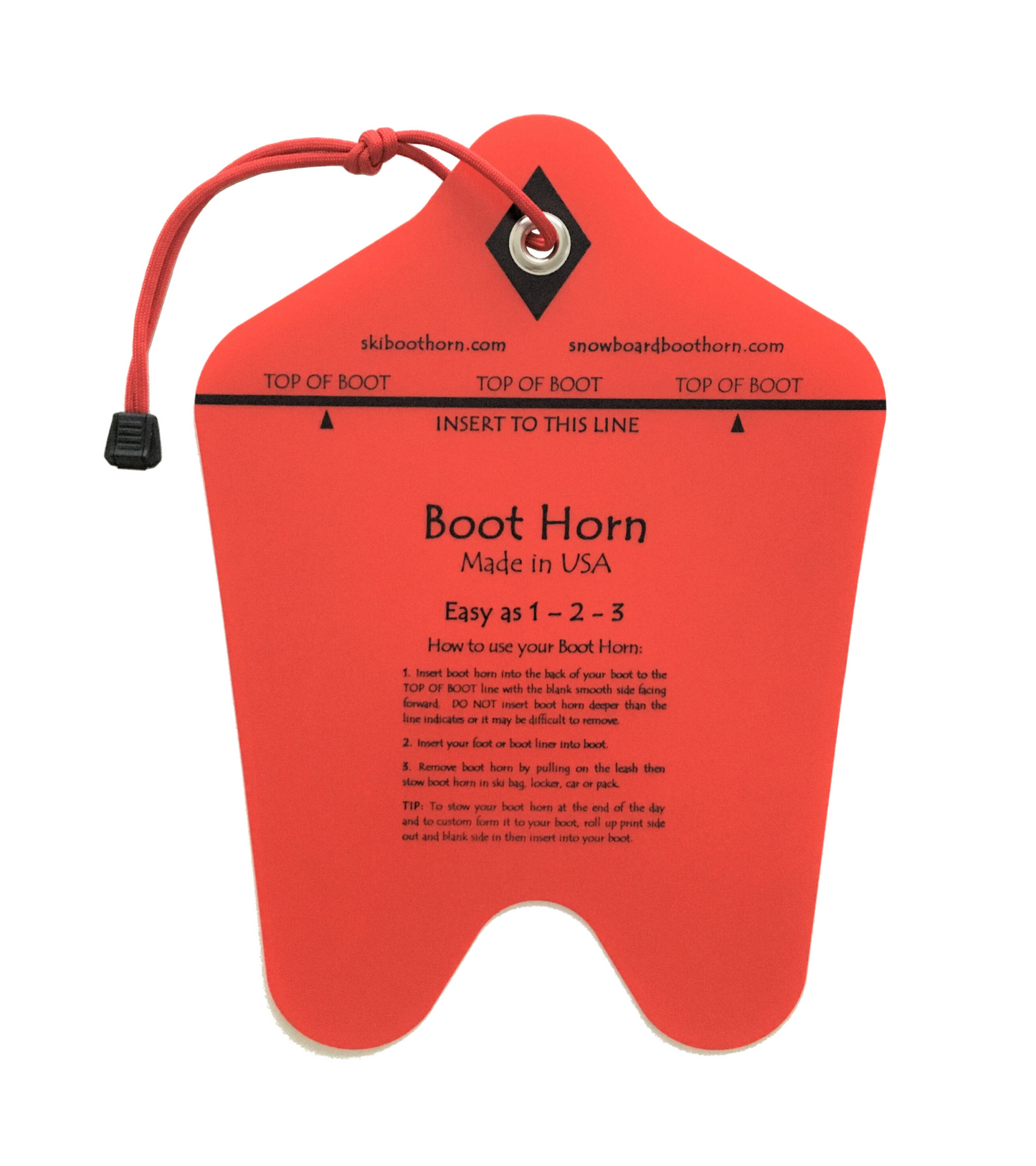 Ski & Snowboard Boot Horn