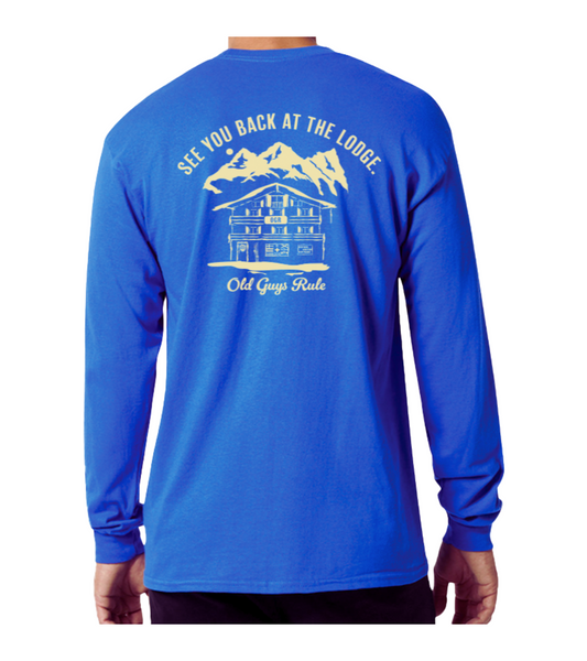 Old Guys Rule At The Lodge LS Shirt