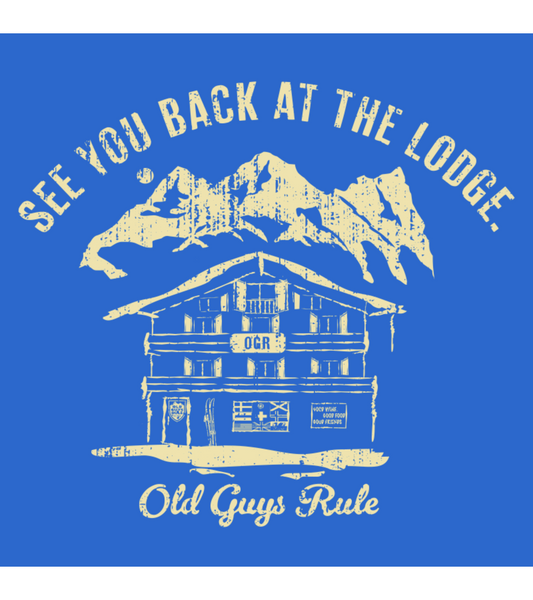 Old Guys Rule At The Lodge LS Shirt