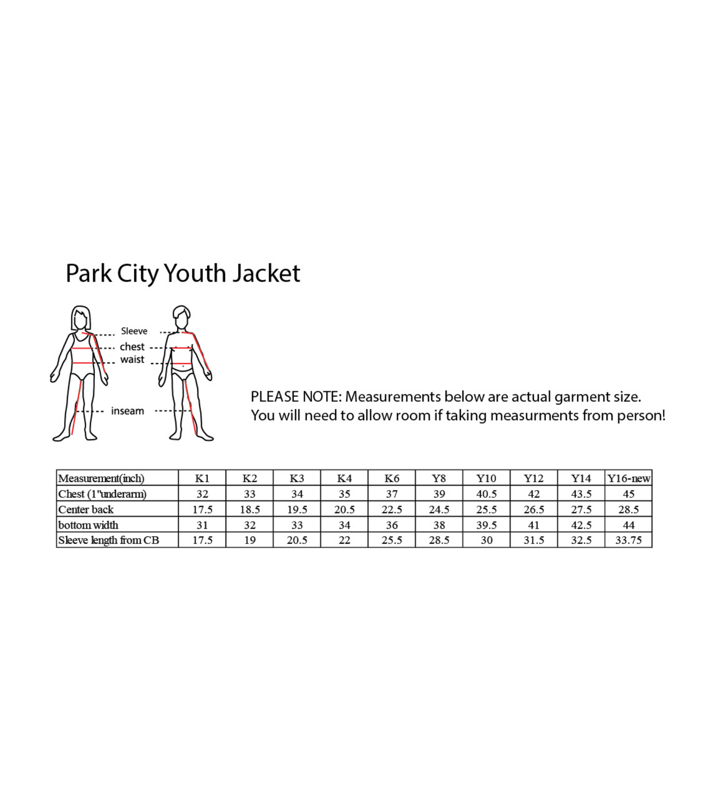 Pure Riderz Park City Jacket Kids