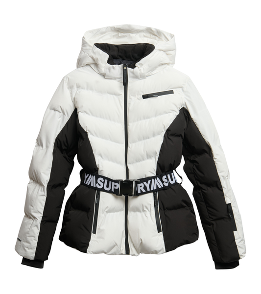 Luxe Belted Ski Padded Jacket