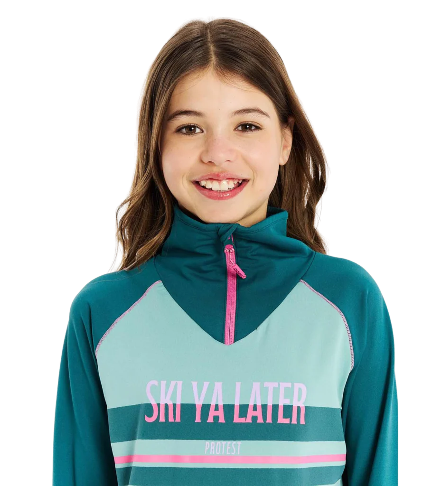 Wonder Jr 1/4 Zip Top