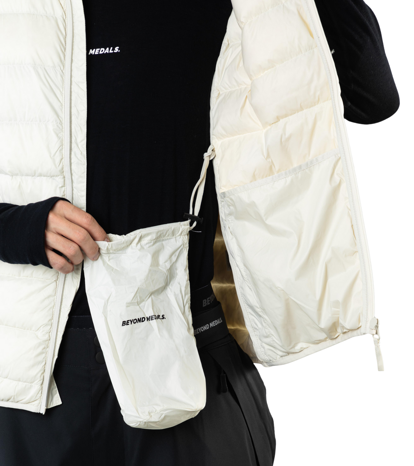 Beyond Medals Packable Down Vest