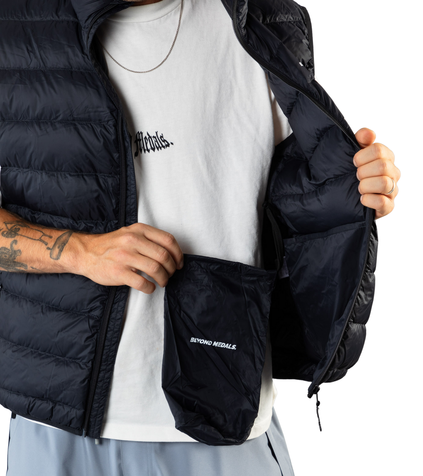 Beyond Medals Packable Down Vest