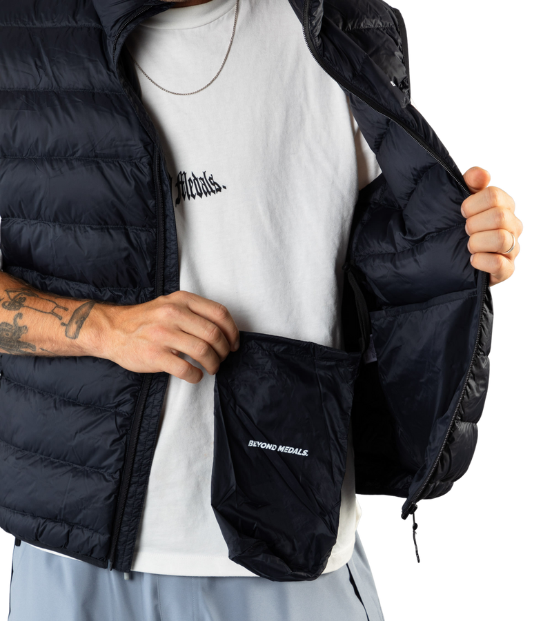 Beyond Medals Packable Down Vest
