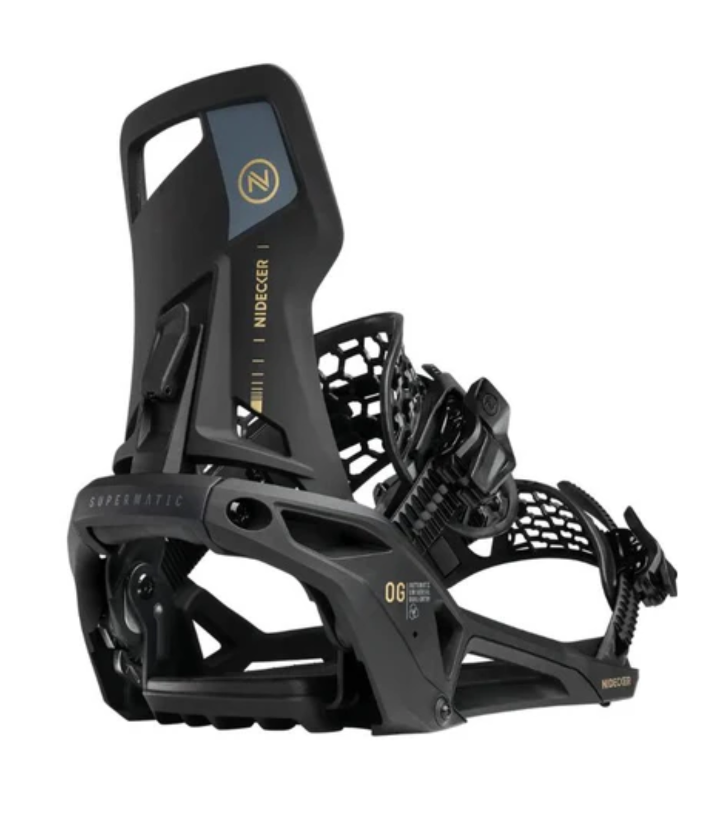 Nidecker OG Supermatic Snowboard Bindings