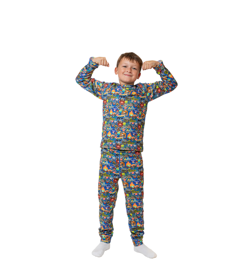 Bula Rainbow Base Layers Set Kids