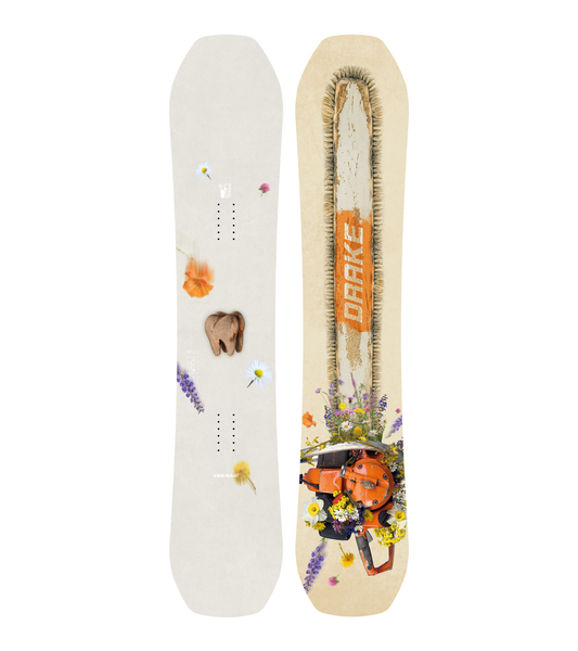 Drake Battle Rusty Snowboard