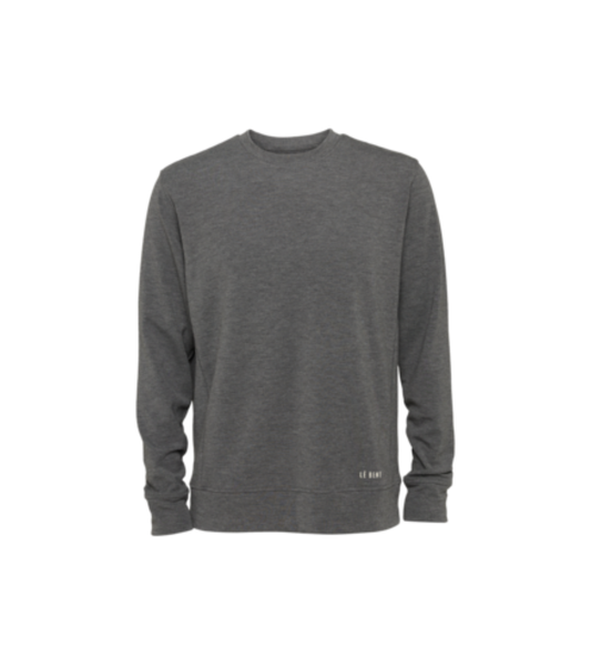 Heavyweight Grid Fleece Sweater Mens