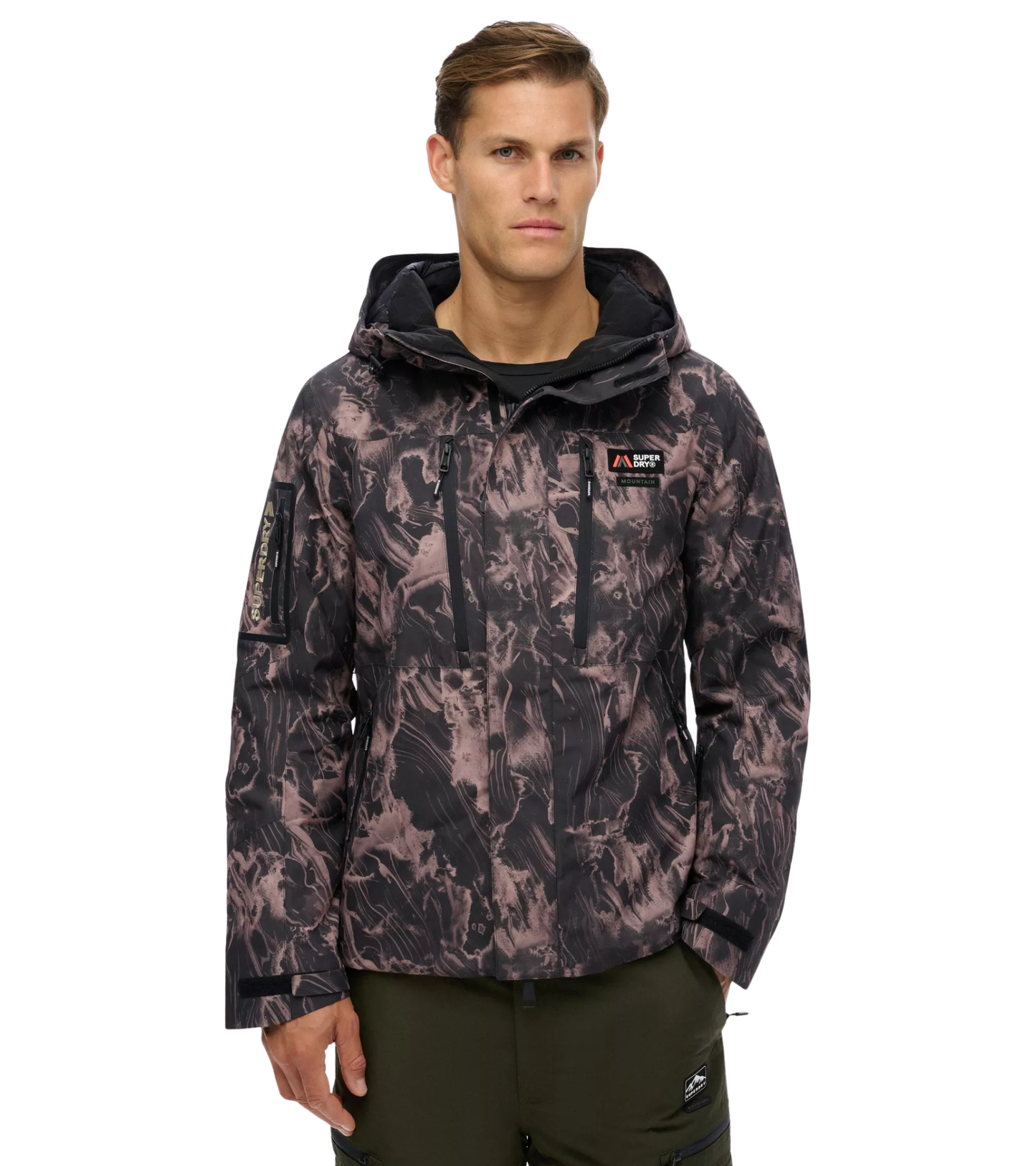 Hooded Ski Shell Jacket