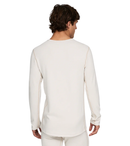 Le Bent Heavyweight Antarctic Grid Fleece Crew Mens