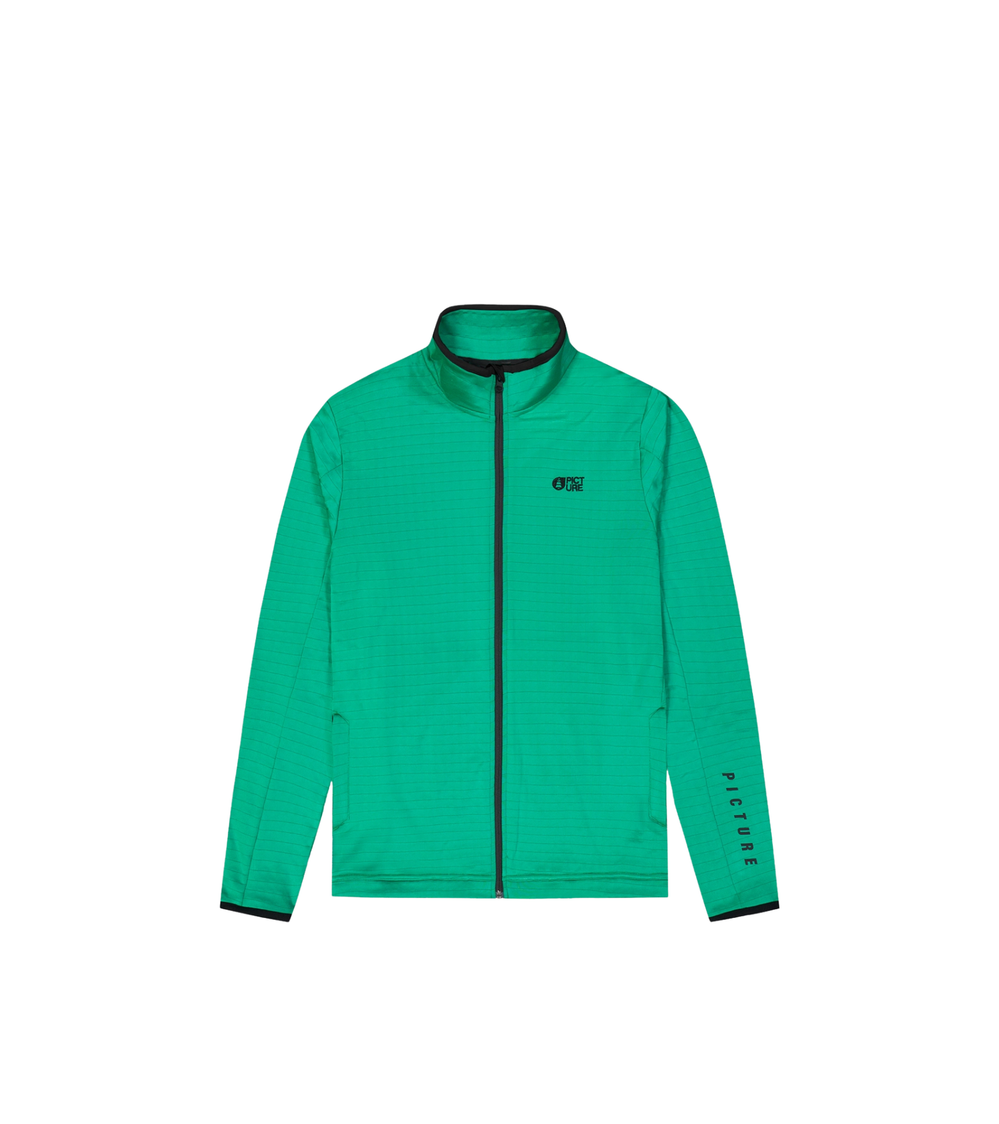 Picture Bake Full Zip Grid Fleece