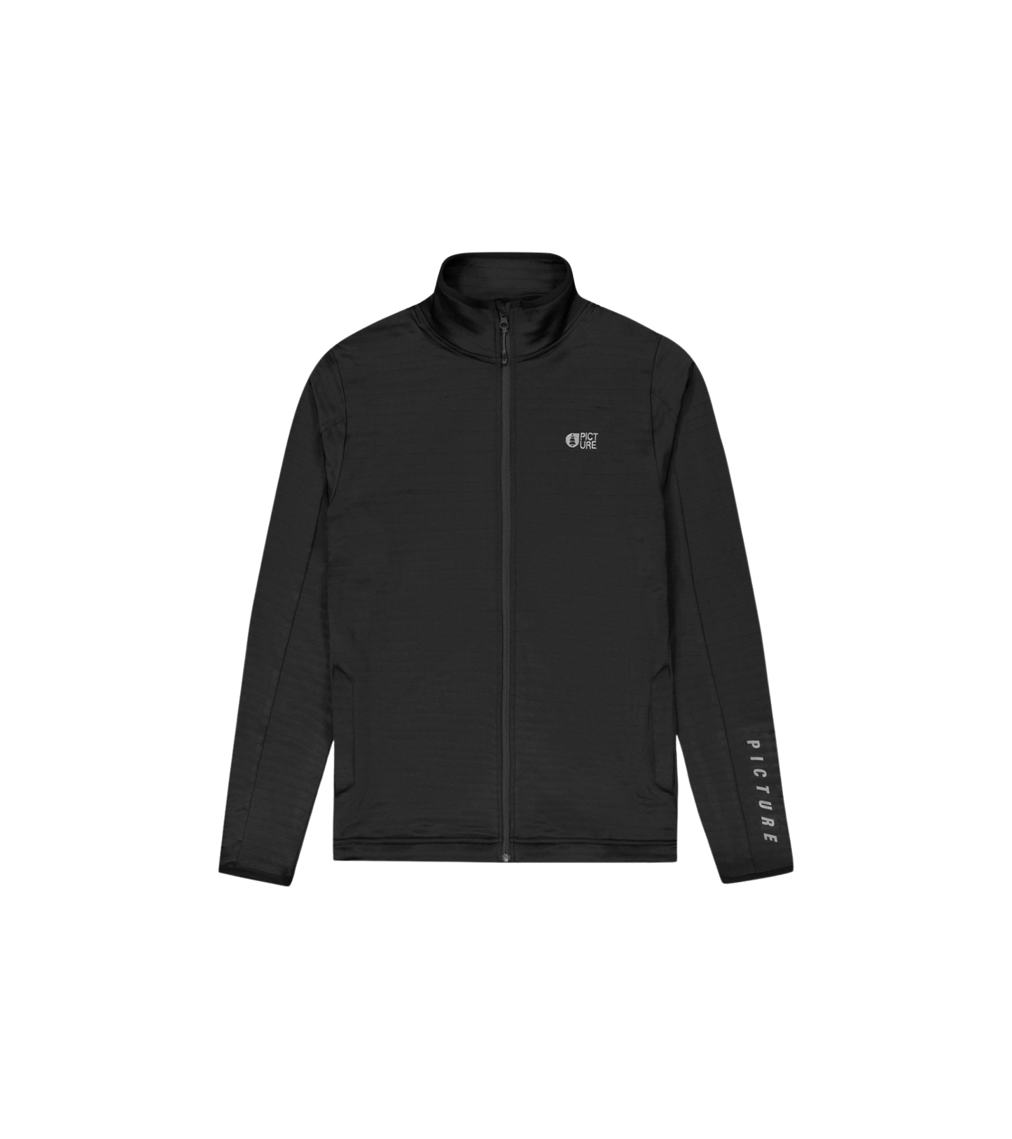 Picture Bake Full Zip Grid Fleece