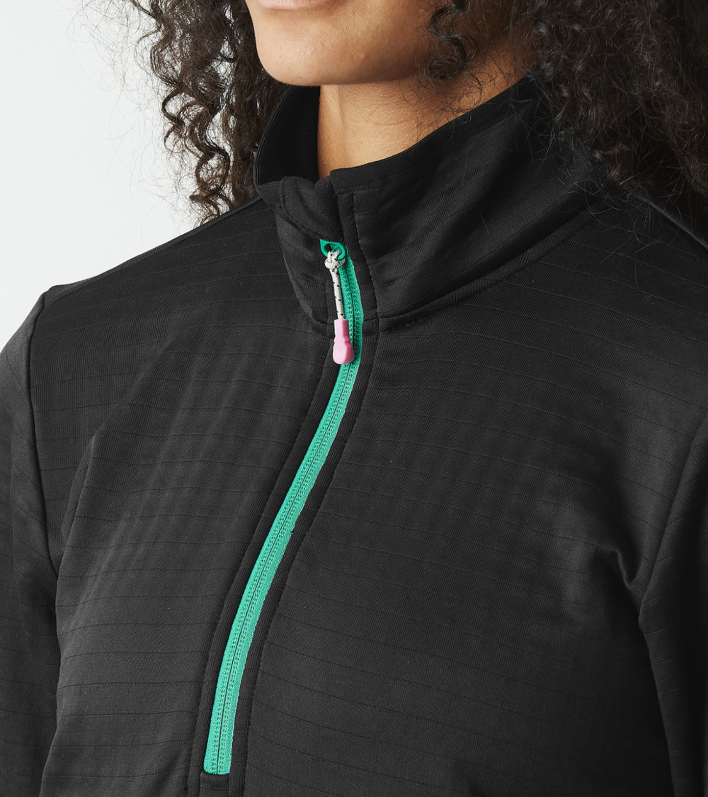 Bake 1/4 Grid Fleece Womens