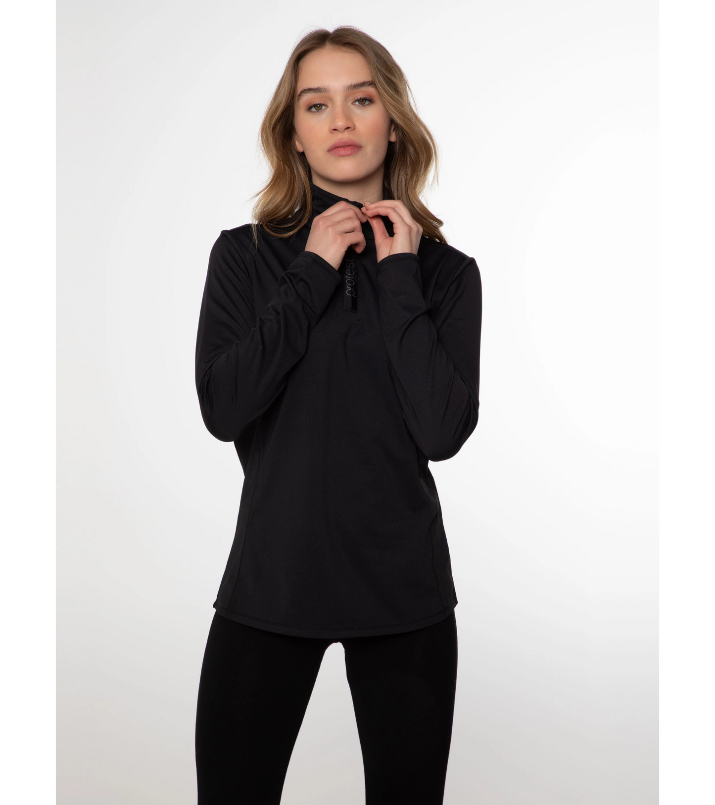 Protest Fabriz 1/4 Zip Top Womens