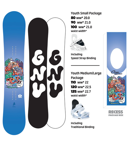 Recess Package Mini Snowboard 2026