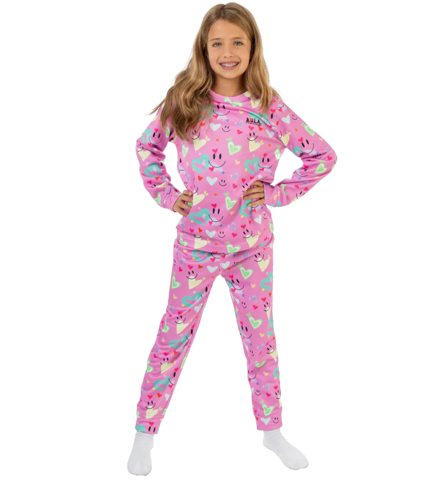 Bula Rainbow Base Layer Set Kids