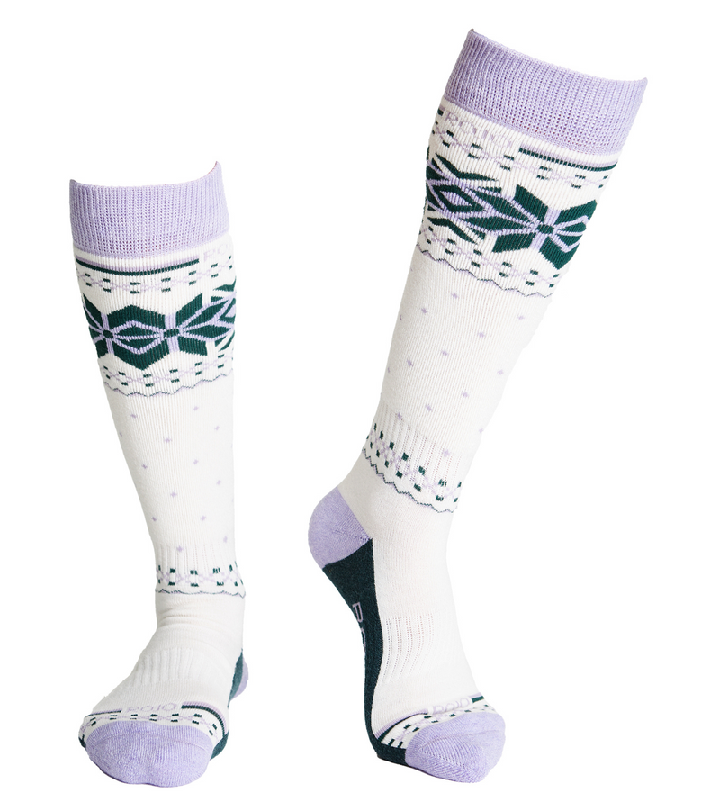 Rojo Snowfall Sock