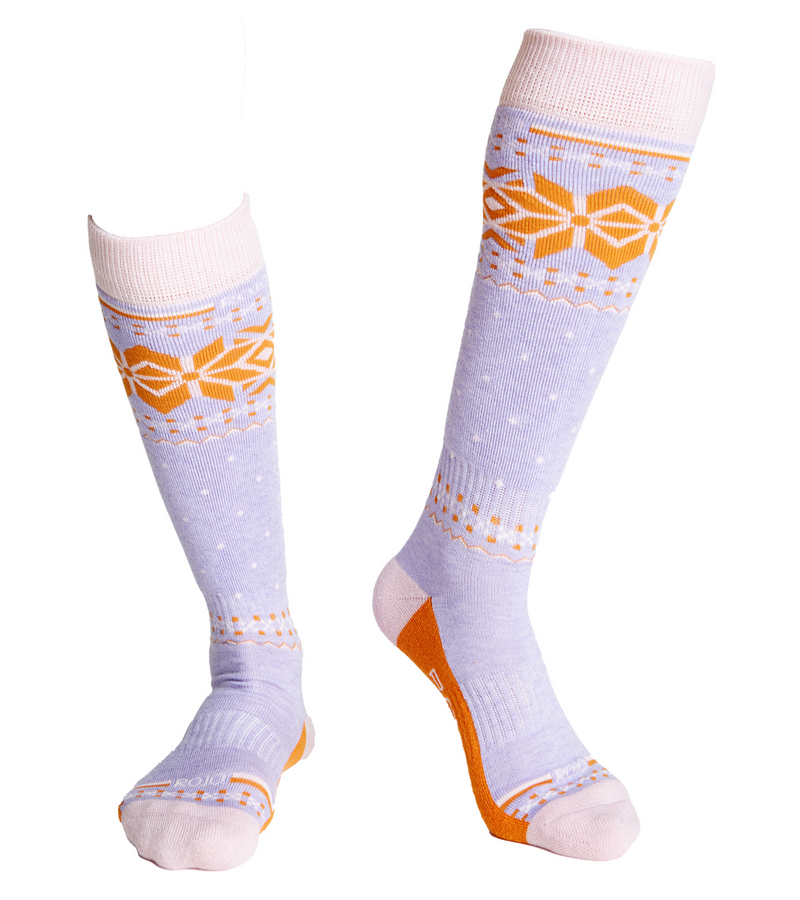 Rojo Snowfall Sock
