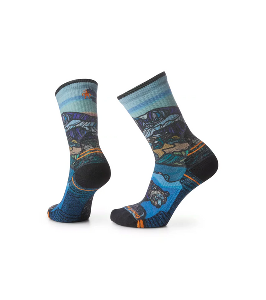 Smartwool Hike Crew Light Cushion Print Sock