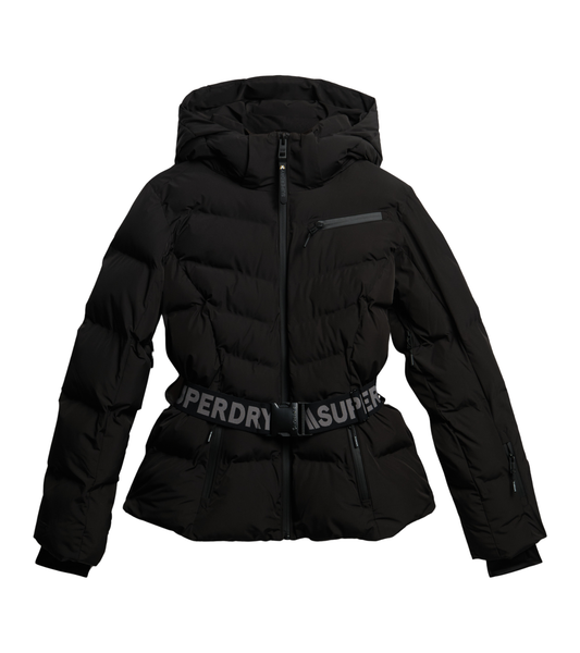 Luxe Belted Ski Padded Jacket