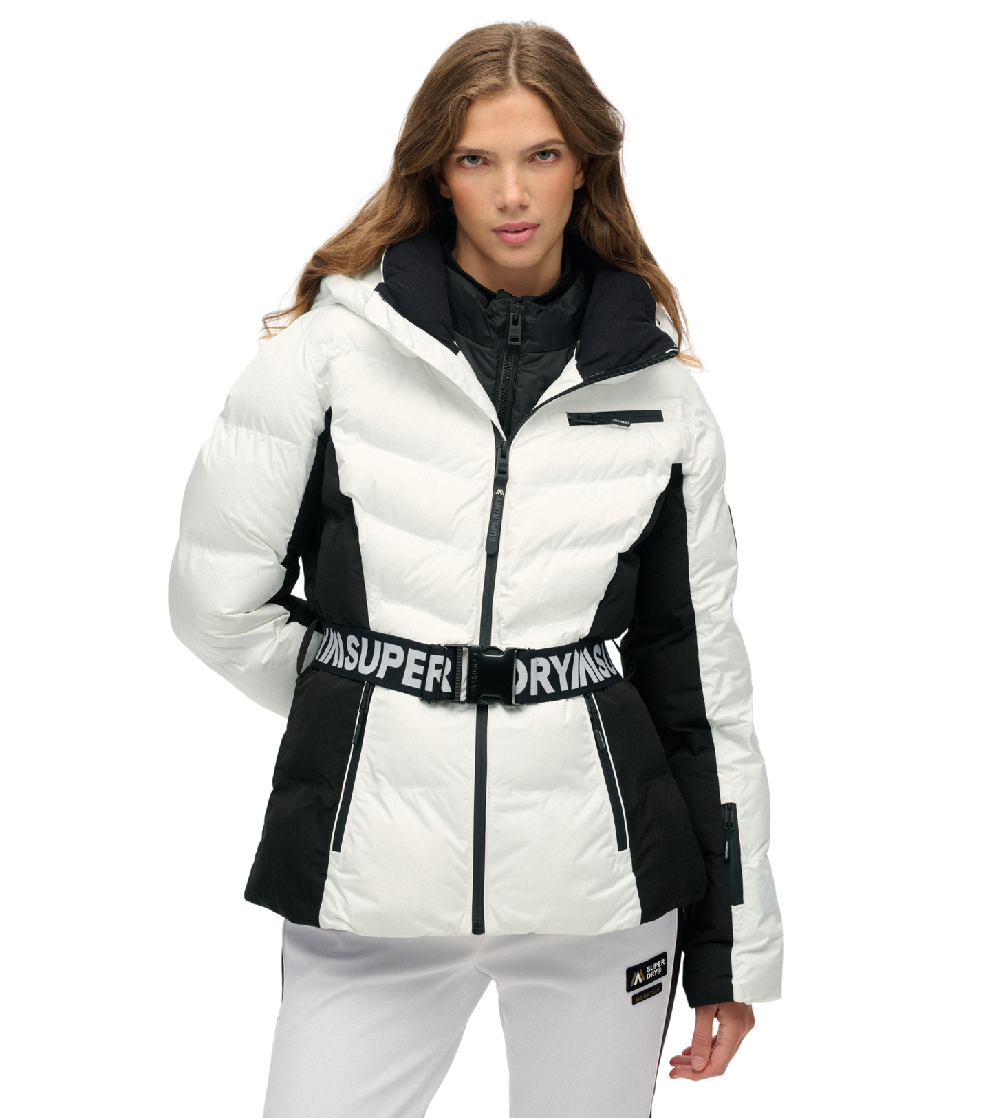 Luxe Belted Ski Padded Jacket