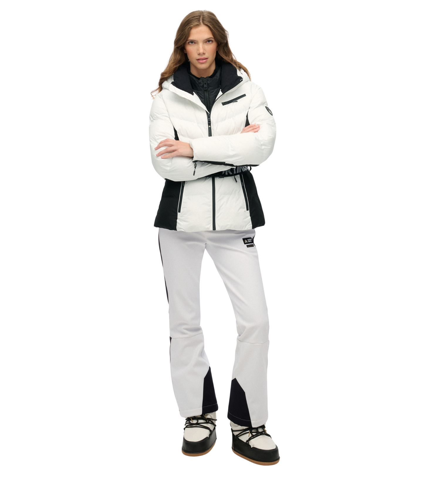 Luxe Belted Ski Padded Jacket