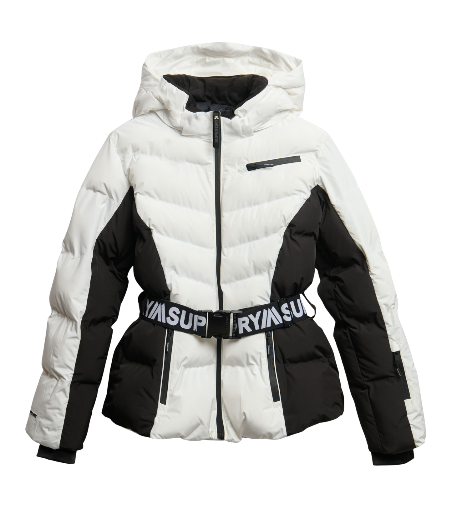 Luxe Belted Ski Padded Jacket
