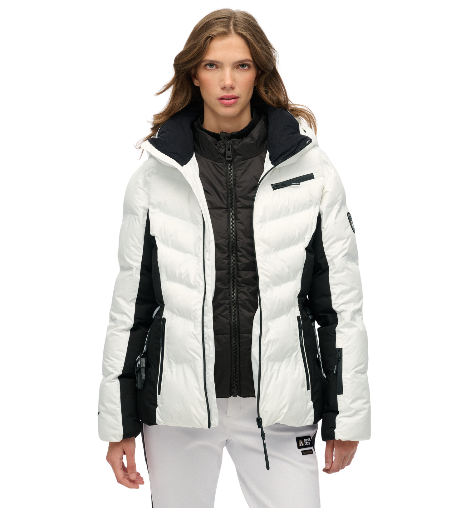 Luxe Belted Ski Padded Jacket