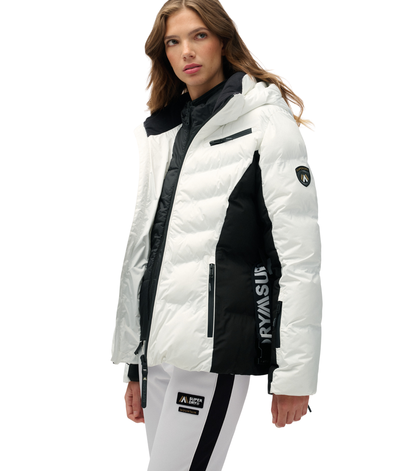 Luxe Belted Ski Padded Jacket