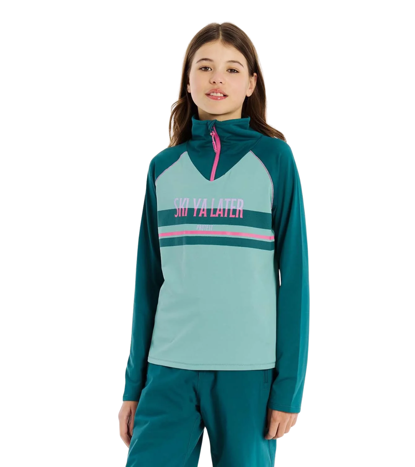 Wonder Jr 1/4 Zip Top