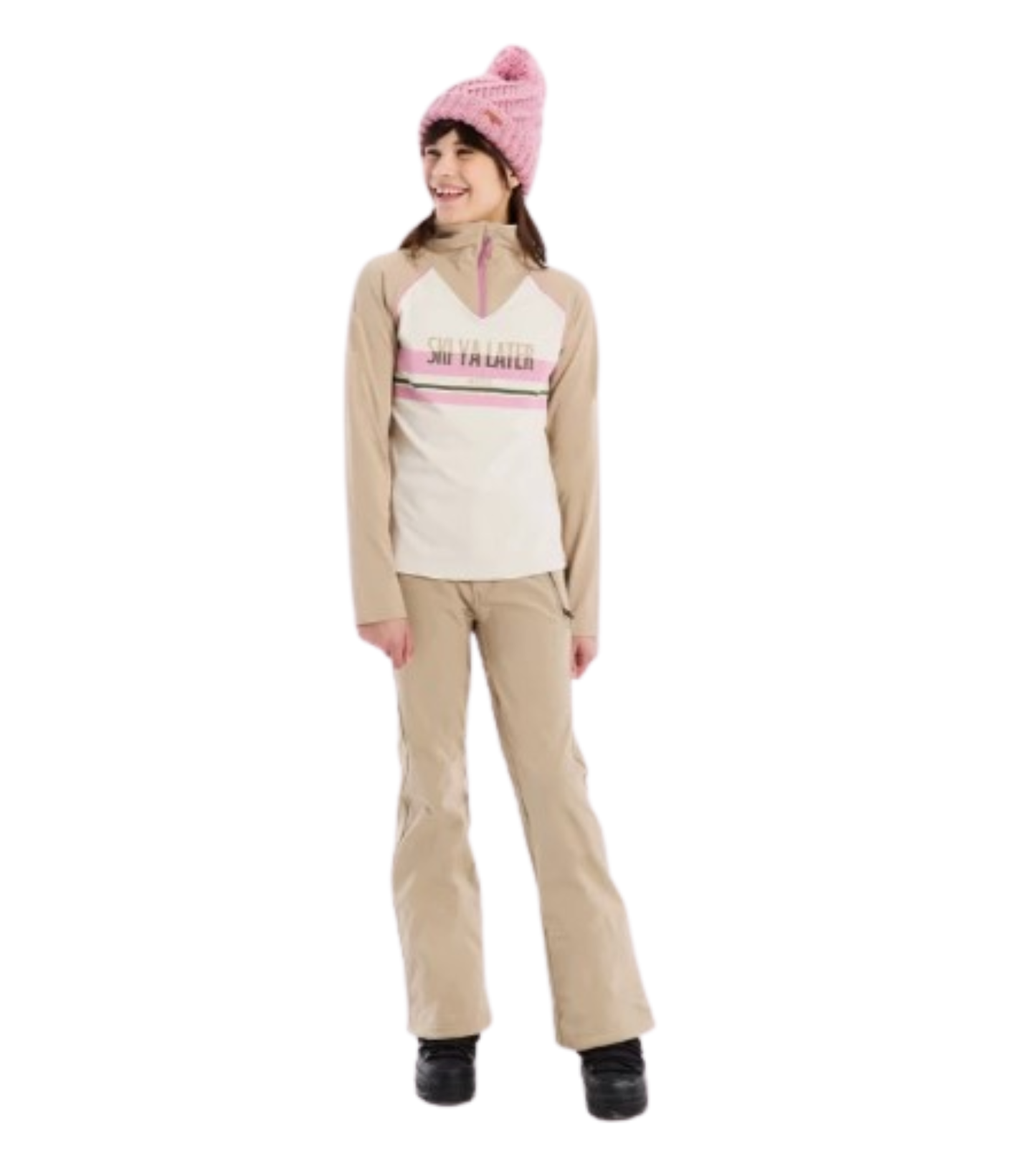 Wonder Jr 1/4 Zip Top
