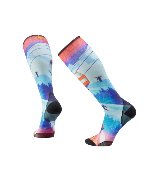 Zero Cushion Print Sock