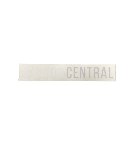 Snow Central Decal Sticker