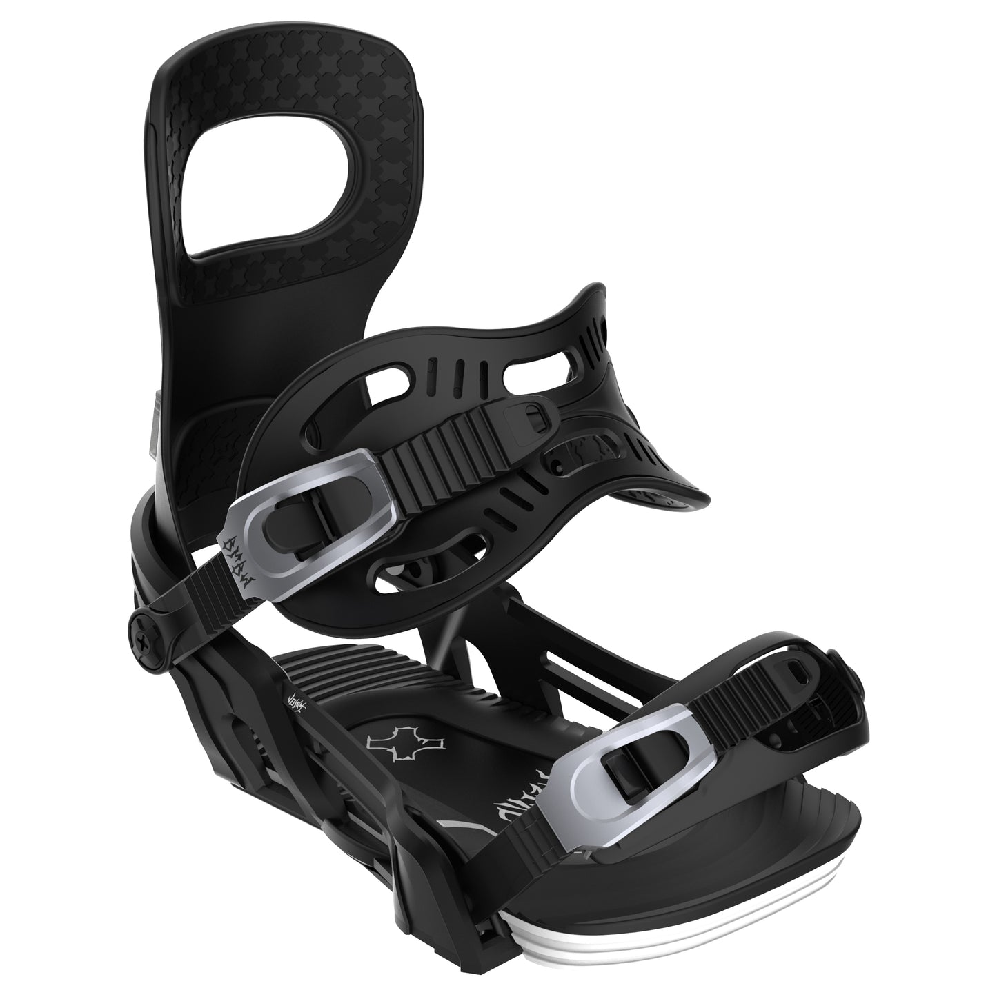 Bent Metal Joint Snowboard Binding