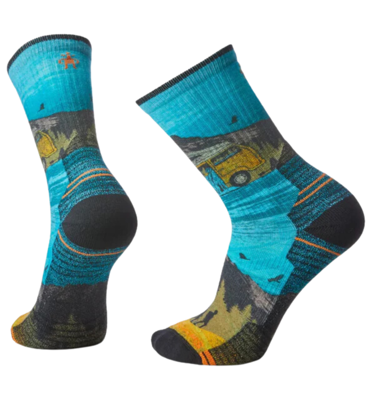 Smartwool Hike Crew Light Cushion Print Sock
